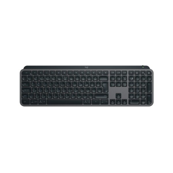 Logitech MX Keys S Wireless Keyboard, Hebrew Layout, Bluetooth, Graphite