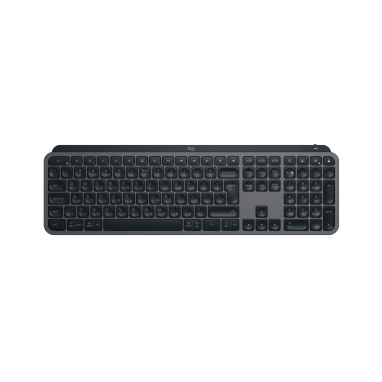 Logitech MX Keys S Wireless Keyboard, Hebrew Layout, Bluetooth, Graphite