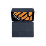 Logitech Rugged Combo 3 Touch iPad Keyboard Case, QWERTY UK English, Trackpad, Dark Blue