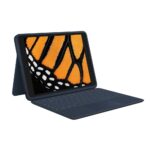 Logitech Rugged Combo 3 Touch iPad Keyboard Case, QWERTY UK English, Trackpad, Dark Blue