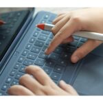Logitech Rugged Combo 3 Touch iPad Keyboard Case, QWERTY UK English, Trackpad, Dark Blue