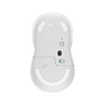 Logitech Signature M650 L Wireless Mouse 4000 DPI Silent Click Right-Hand White