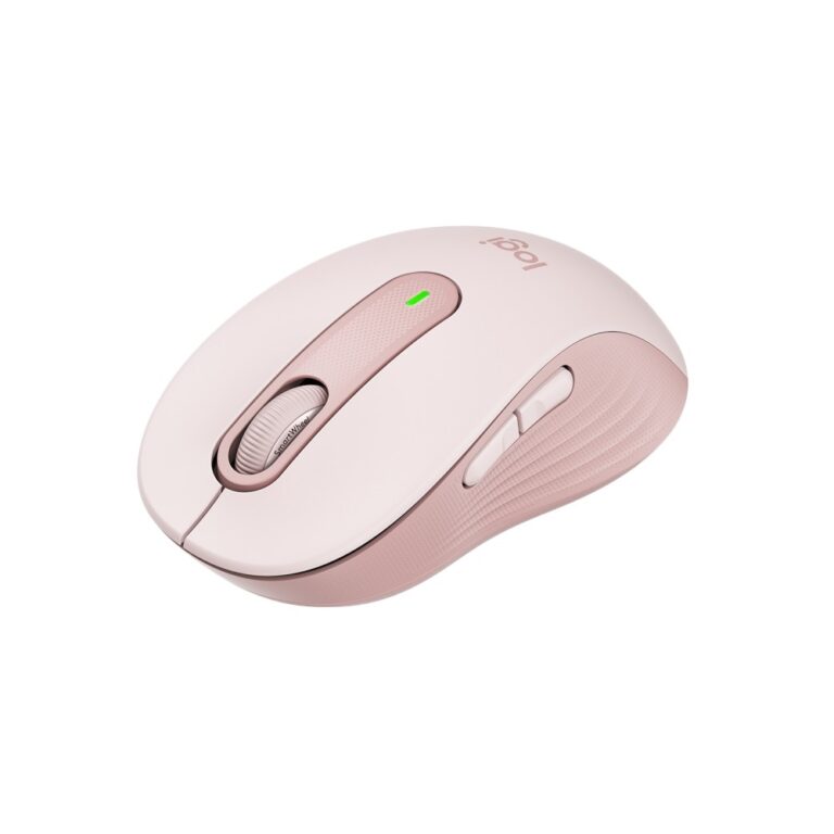 Logitech Signature M650 Wireless Mouse with Silent Click, 4000 DPI, Pink