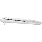 Logitech Wave Keys for Mac Wireless Ergonomic Keyboard QWERTY UK English White