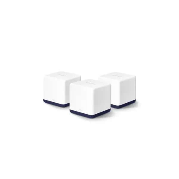 Mercusys Halo H50G AC1900 Whole Home Mesh Wi-Fi System 3-Pack, 550m² Coverage