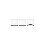 Mercusys Halo H50G AC1900 Whole Home Mesh Wi-Fi System, Dual-Band 1900 Mbit/s, White, 3 Pack