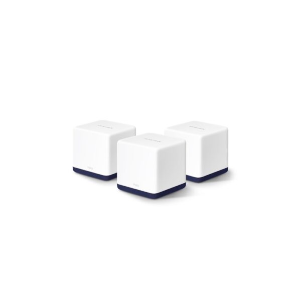 Mercusys Halo H50G AC1900 Whole Home Mesh Wi-Fi System, Dual-Band 1900 Mbit/s, White, 3 Pack