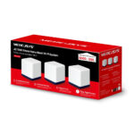 Mercusys Halo H50G AC1900 Whole Home Mesh Wi-Fi System, Dual-Band 1900 Mbit/s, White, 3 Pack