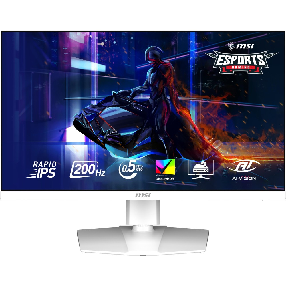 MSI MAG 274QRFW 27" WQHD LCD Monitor - White