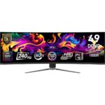 MSI MPG 491CQPX QD-OLED 49" Dual QHD Monitor