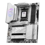 MSI MPG B850 EDGE TI WIFI ATX Motherboard for AMD Socket AM5, B850, DDR5, Wi-Fi 7 - White