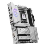 MSI MPG B850 EDGE TI WIFI ATX Motherboard for AMD Socket AM5, B850, DDR5, Wi-Fi 7 - White