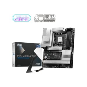 MSI PRO Z890-A WIFI Motherboard LGA 1851 Intel Z890 ATX DDR5 Black