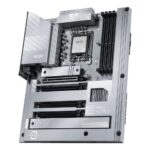MSI PRO Z890-S WIFI PZ ATX Motherboard, Intel LGA 1851, Z890 Chipset, DDR5, Wi-Fi 7, Silver/White