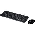 MSI USB Combo Copilot PRO_UK Wired Keyboard & Mouse, Full-size QWERTY UK English, Black