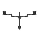 Multibrackets M VESA Deskmount Officeline Dual Desk Mount for 2 Displays 15"-30" 16kg Black