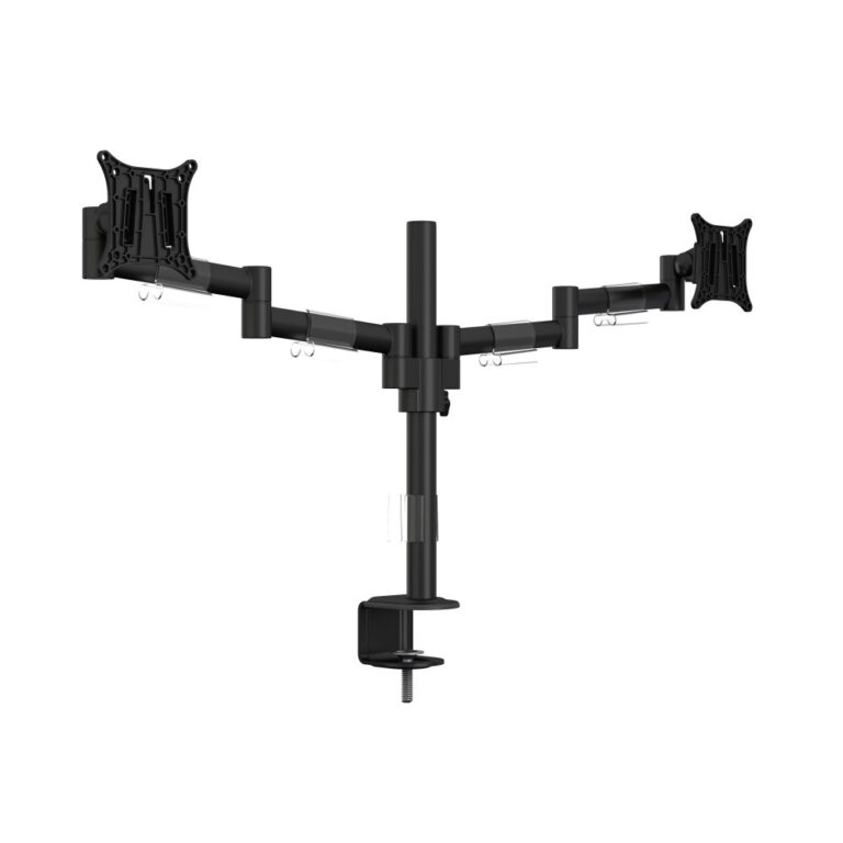Multibrackets M VESA Deskmount Officeline Dual Desk Mount for 2 Displays 15"-30" 16kg Black
