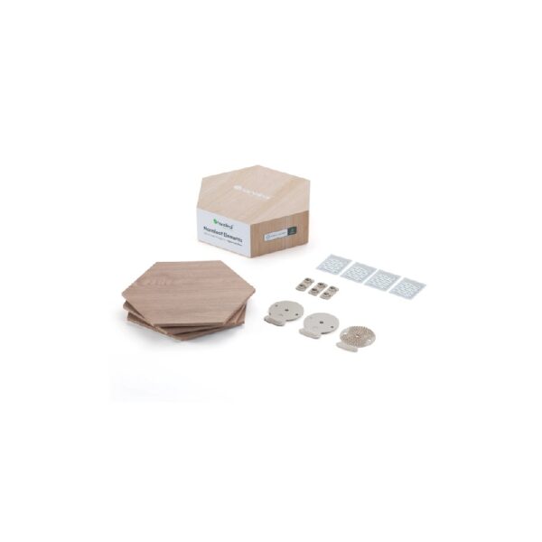 Nanoleaf Elements Wood Look Hexagon Expansion Pack 3 mood lighting panels - Wood