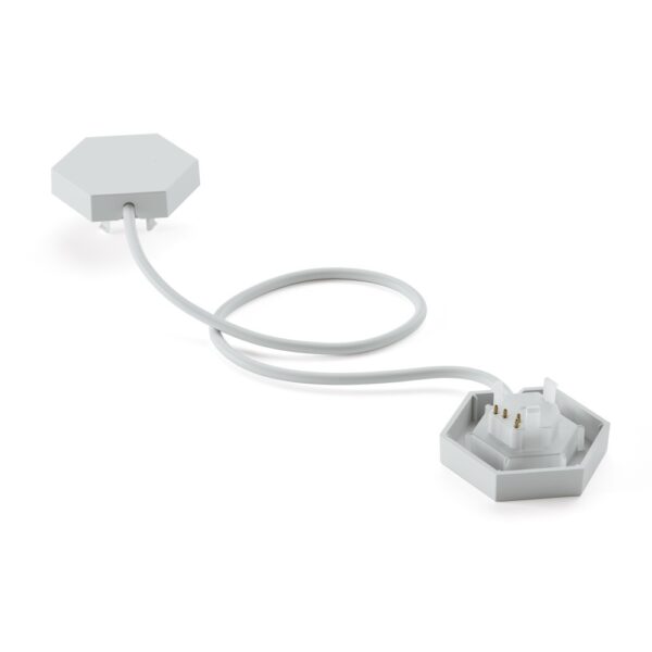 Nanoleaf Flex Lighting Connector, 3 Pack, 0.24m Cable, White
