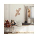Nanoleaf Hexagon Starter Kit Mood Lighting, Multi-Colour Changing, White, AC Power