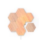 Nanoleaf Hexagon Starter Kit Mood Lighting, Multi-Colour Changing, White, AC Power
