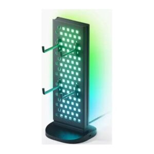 Nanoleaf N7602K00-1LB Pegboard Desk Dock USB Hub, Multicoloured, RGB Lighting