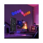 Nanoleaf Shapes Ultra Black Hexagons Smart Panel Wi-Fi Multi-Colour 9 Pack