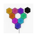 Nanoleaf Shapes Ultra Black Hexagons Smart Panel Wi-Fi Multi-Colour 9 Pack