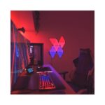 Nanoleaf Shapes Ultra Black Mini Triangles Smart Lighting Panel Wi-Fi 10 Pack
