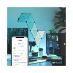 Nanoleaf Shapes Ultra Black Mini Triangles Smart Lighting Panel Wi-Fi 10 Pack