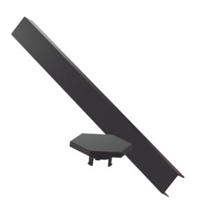 Nanoleaf Skins Cover for Nanoleaf Panels, 9 Pack, 259.3mm Length, Black