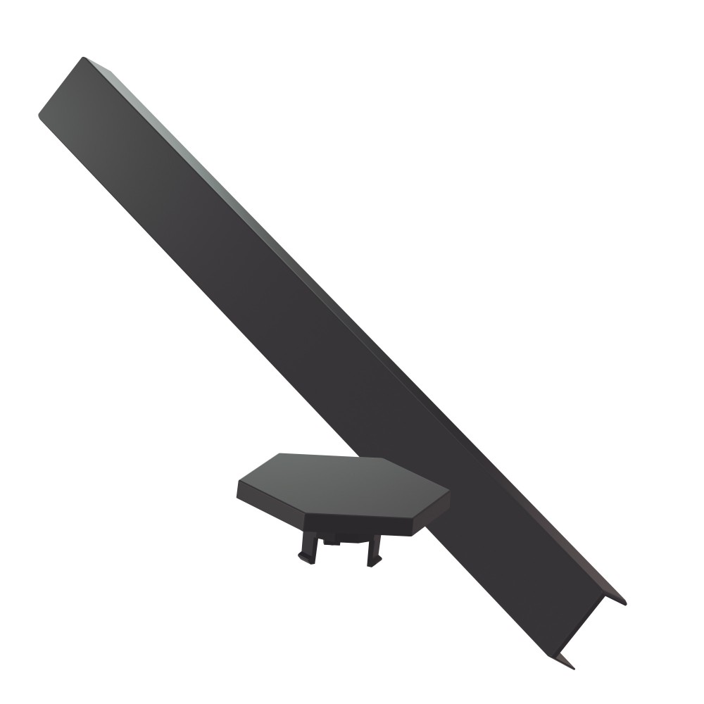 Nanoleaf Skins Cover for Nanoleaf Panels, 9 Pack, 259.3mm Length, Black