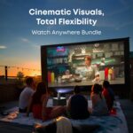 Nebula N2425212 Smart Projector, 1080p, 200 ANSI Lumens, LED, 8W Speakers, Black