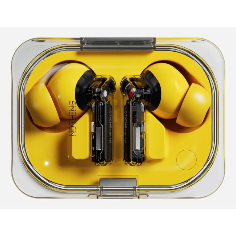 Nothing Ear (a) True Wireless Stereo In-Ear Headset, Bluetooth 5.3, Active Noise Cancelling, Yellow