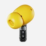 Nothing Ear (a) True Wireless Stereo In-Ear Headset, Bluetooth 5.3, Active Noise Cancelling, Yellow
