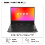 OMEN by HP 16-wf1005na Gaming Laptop 16.1" Full HD 165Hz i5-14500HX 16GB DDR5 512GB NVMe RTX 4050 6GB Windows 11 Home Black