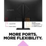 OMEN by HP OMEN 32q Gaming Monitor 31.5" QHD 166Hz IPS HDR400 FreeSync Premium Black
