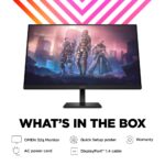 OMEN by HP OMEN 32q Gaming Monitor 31.5" QHD 166Hz IPS HDR400 FreeSync Premium Black