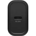 OtterBox 20W USB-C PD Wall Charger for Apple Samsung Google Black