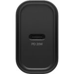 OtterBox 20W USB-C Wall Charger with Power Delivery 3.0 for Universal Devices, Black