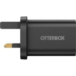 OtterBox 30W USB-C PD Universal Wall Charger, Fast Charging, UK Plug, Black