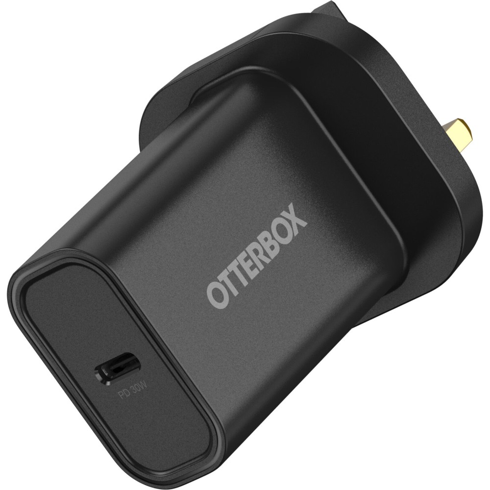 OtterBox 30W USB-C PD Universal Wall Charger, Fast Charging, UK Plug, Black OtterBox 30W USB-C PD Universal Wall Charger, Fast Charging, UK Plug, Black