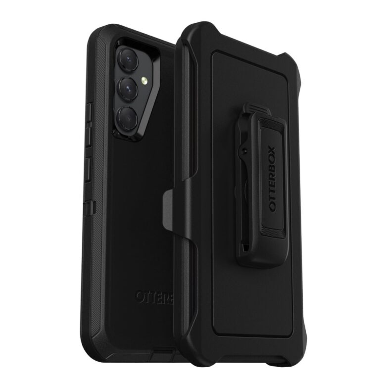 OtterBox Defender Case for Samsung Galaxy A54 5G, Shockproof, Drop Proof, MIL-STD-810G, Black