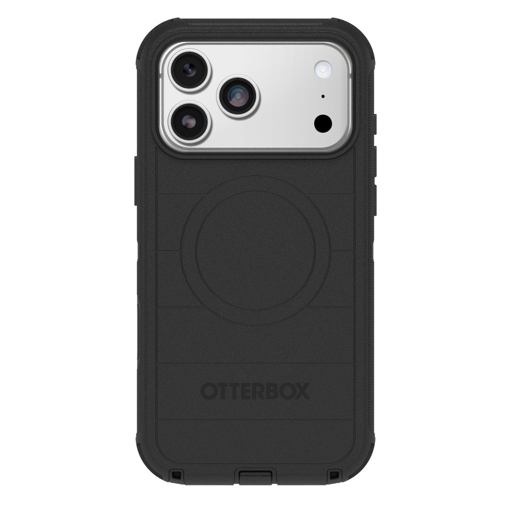 OtterBox Defender Pro MagSafe Apple iPhone 17 Pro Max Cover Black - Dirt/Drop/Dust/Scratch Resistant OtterBox Defender Pro MagSafe Apple iPhone 17 Pro Max Cover Black - Dirt/Drop/Dust/Scratch Resistant