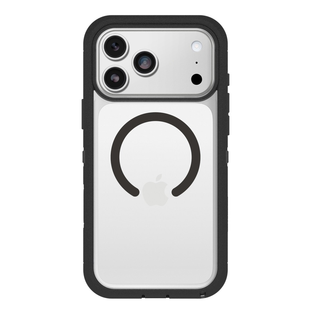 OtterBox Defender Pro XT Clear Series Case for iPhone 17 Pro Max, Transparent/Black OtterBox Defender Pro XT Clear Series Case for iPhone 17 Pro Max, Transparent/Black
