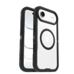 OtterBox Defender Pro XT Clear Series iPhone Air Case, Transparent/Black, MagSafe, MIL-STD-810G