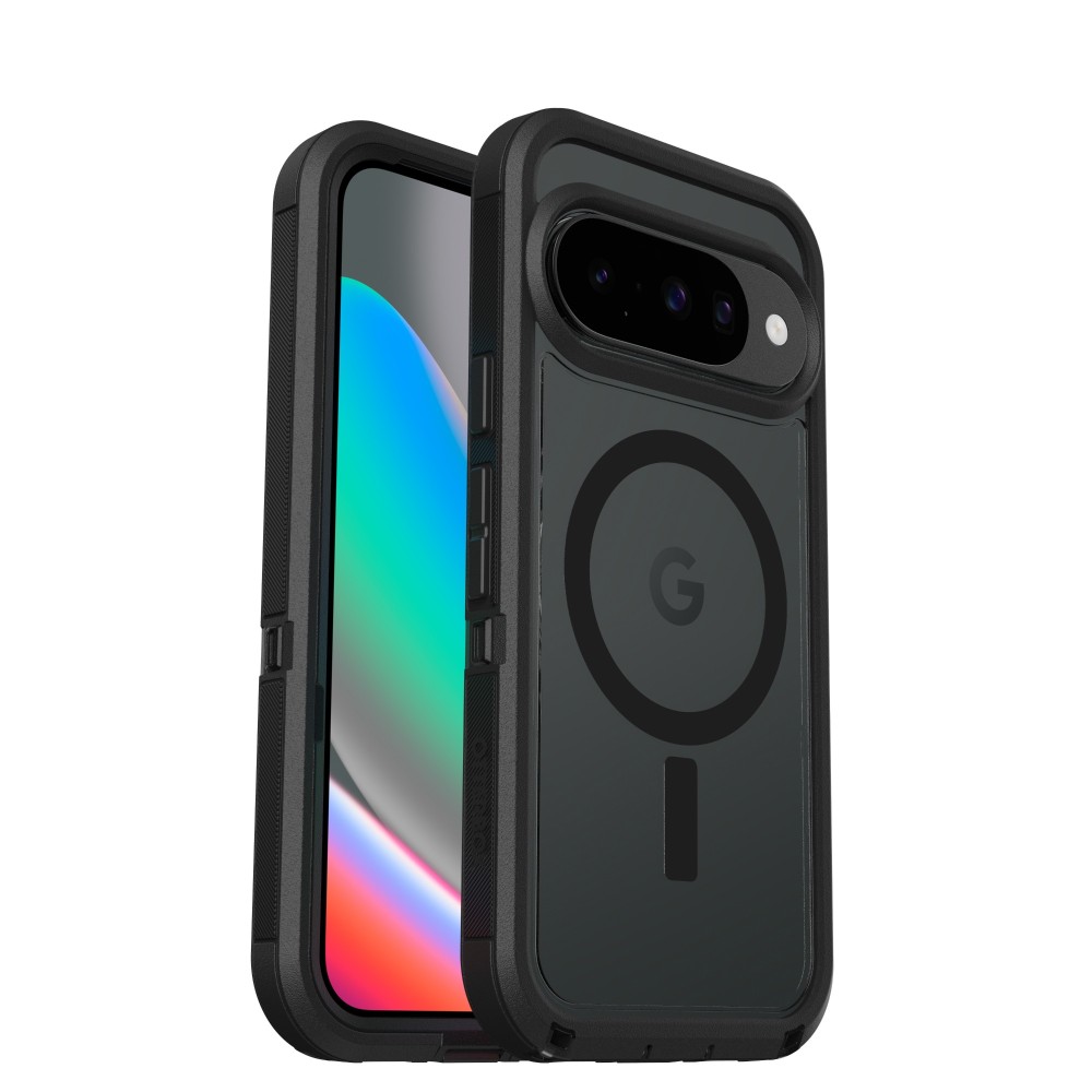 OtterBox Defender Pro XT with Magnets Cover for Google Pixel 10/10 Pro, Black/Transparent, Dark Side OtterBox Defender Pro XT with Magnets Cover for Google Pixel 10/10 Pro, Black/Transparent, Dark Side