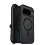OtterBox Defender Pro XT with Magnets Cover for Google Pixel 10/10 Pro, Black/Transparent, Dark Side
