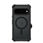OtterBox Defender Pro XT with Magnets Cover for Google Pixel 10/10 Pro, Black/Transparent, Dark Side