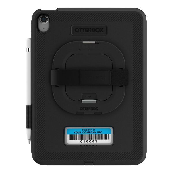 OtterBox Defender Series Cover for Apple iPad 10th Gen 11" Black with Hand Strap & Kickstand
